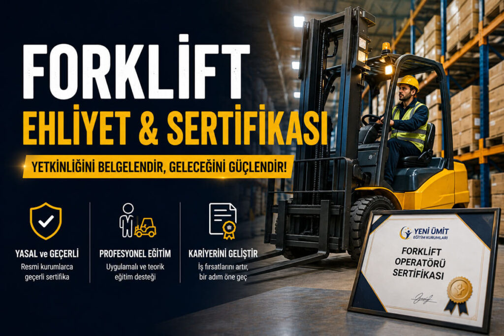 FORKLİFT SERTİFİKA ÖRNEĞİ