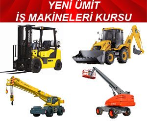 Yeni Ümit İş Makineleri Kursu