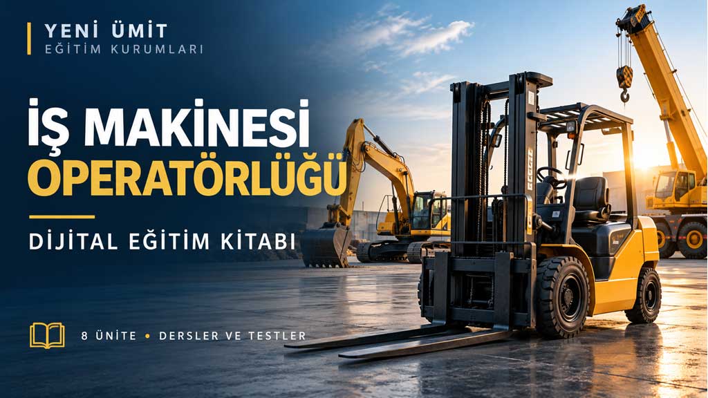 İş Makinesi Operatörlüğü Dijital Eğitim Kitabı